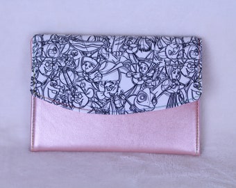 Boon Wallet - Mono Sketchy & Rose Gold