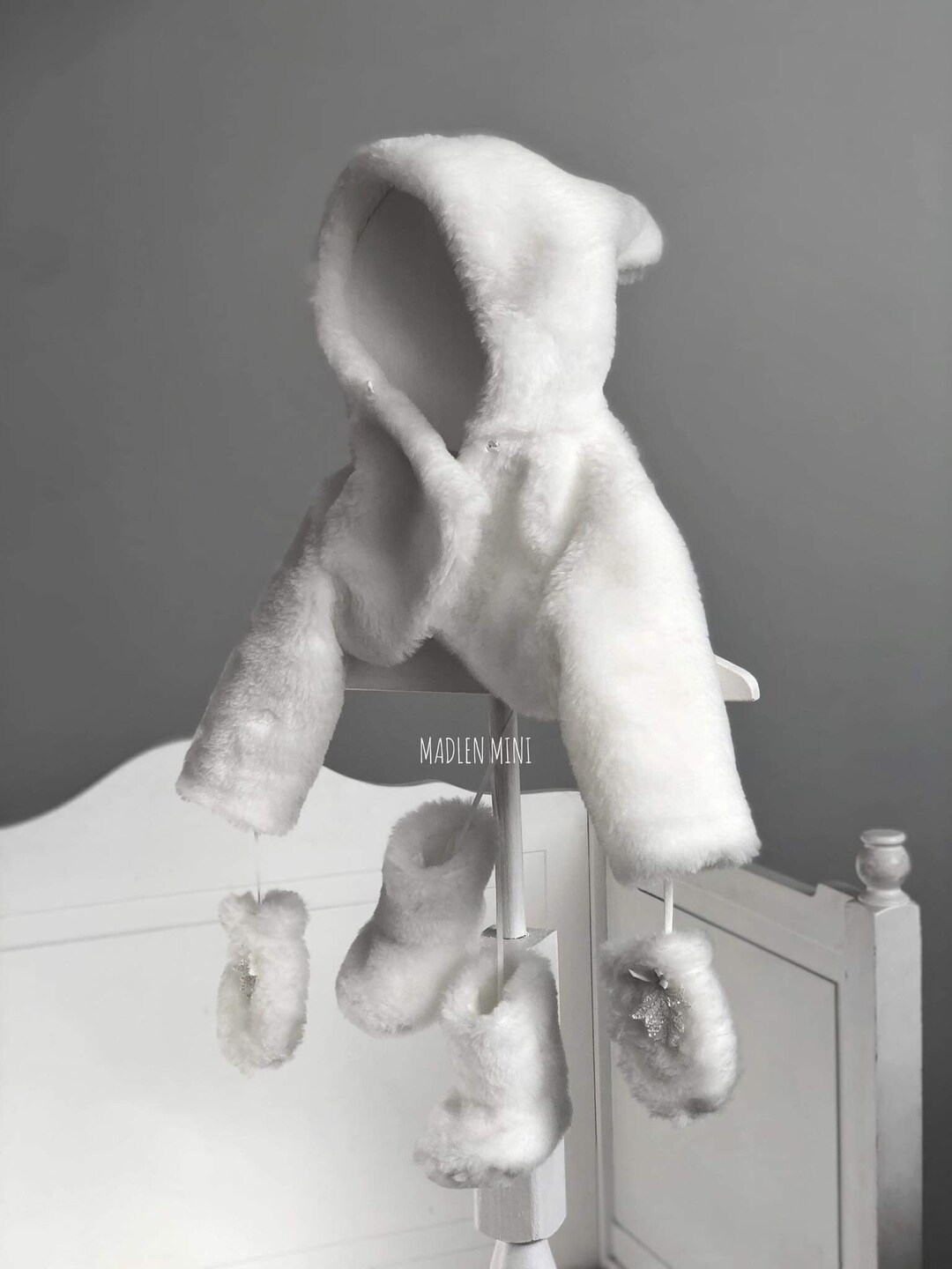 Baby Girls Fake Fur Jacket main image 0