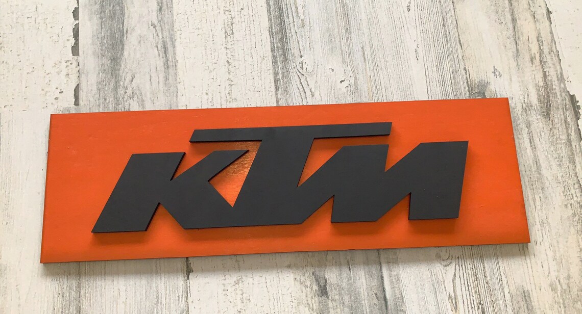 KTM Sign Racing Sign Dirt bike Sign KTM Dirt bike | Etsy