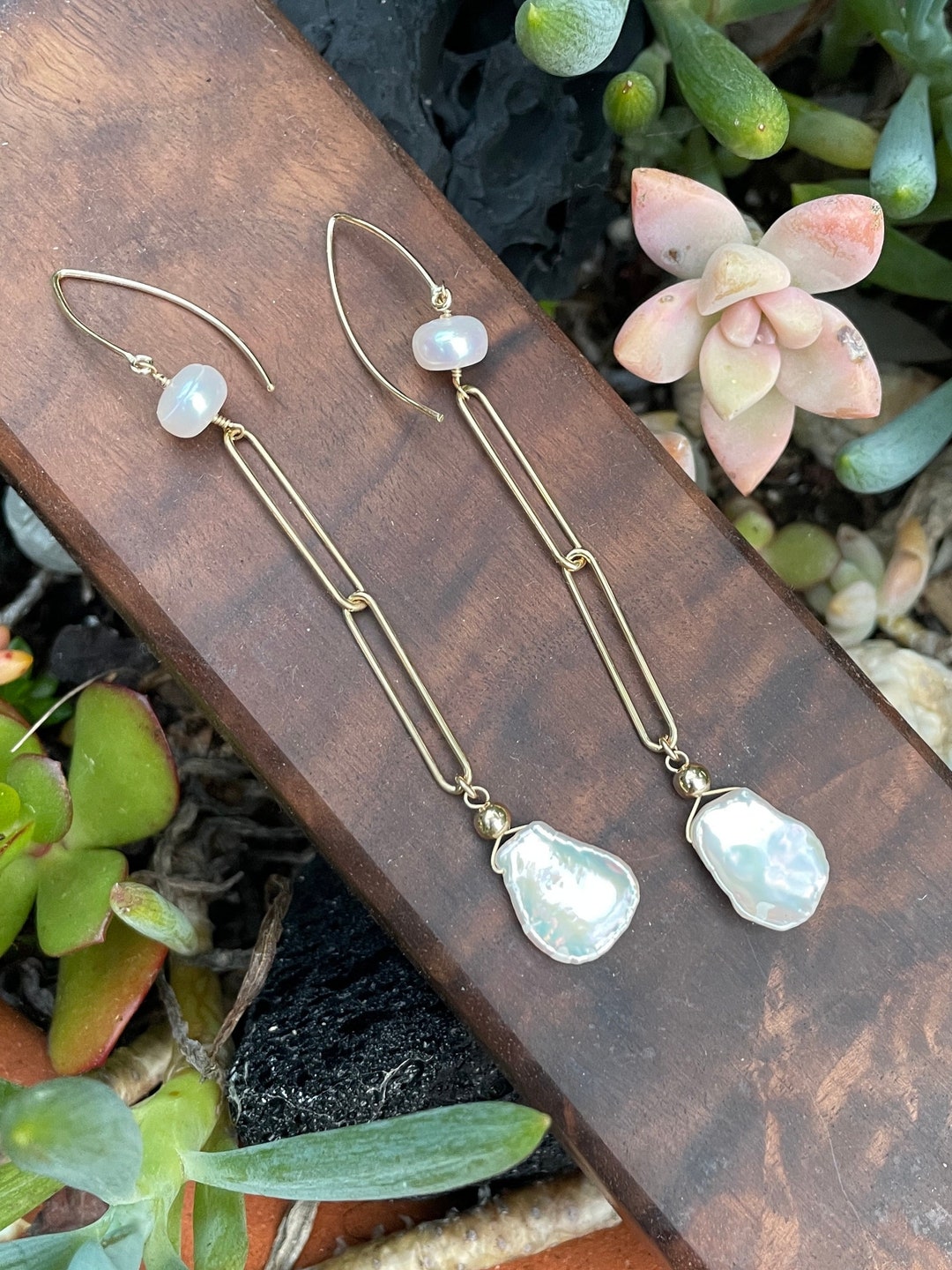 Pearl Drop Earring - the Diana Drop Earring - Etsy