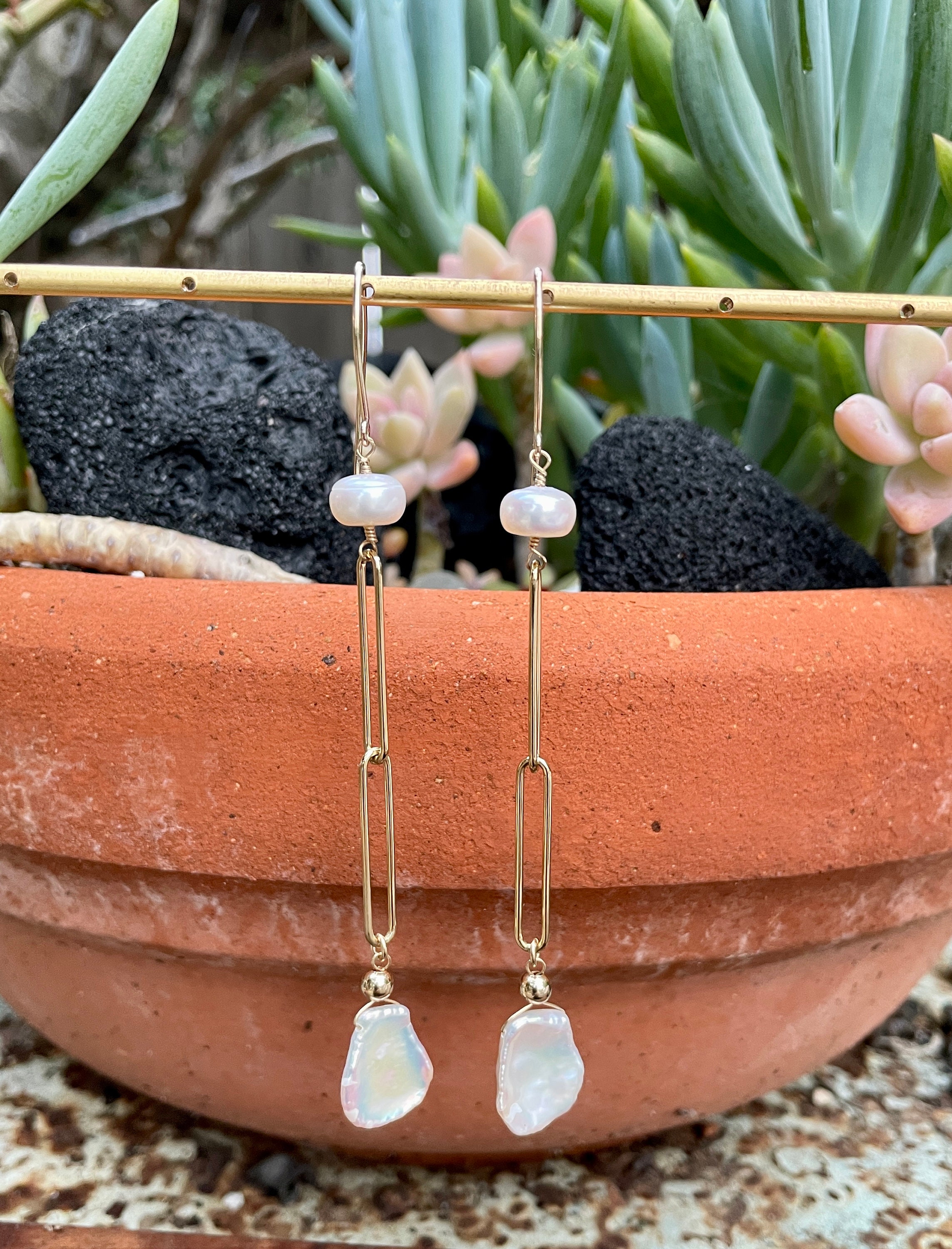 Pearl Drop Earring - the Diana Drop Earring - Etsy