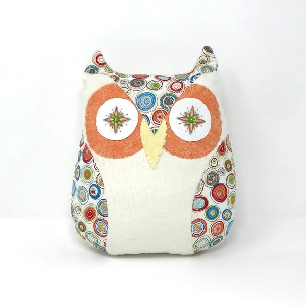 Owl Pillow Etsy