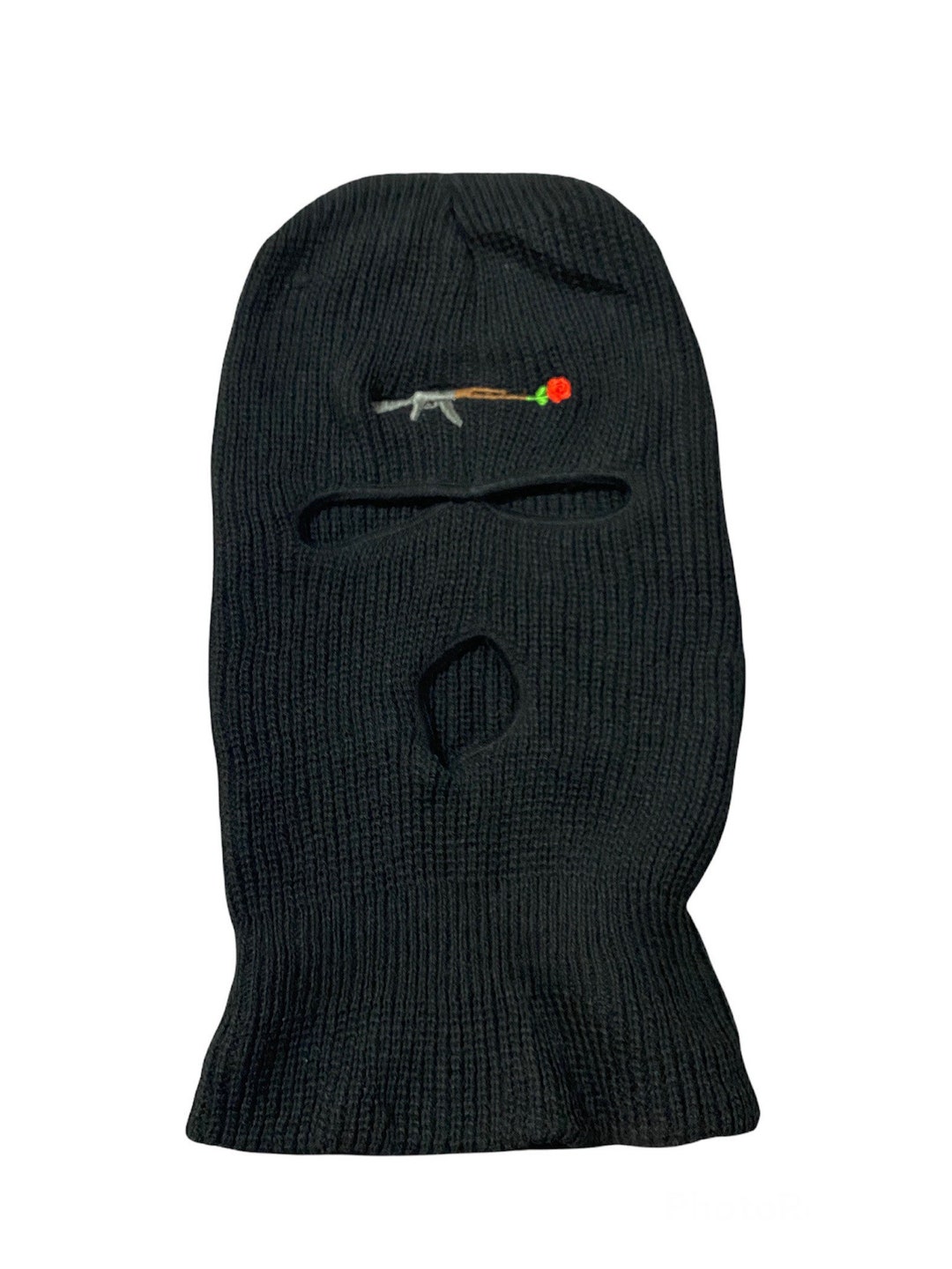 Ski Mask 3 Hole Ak47 Rose Balaclava Etsy