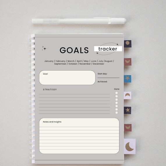 Printable Goal Planner, My Daily Life Planner, Goal Setting