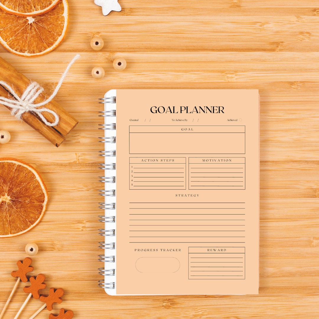 Printable Goal Planner, Make Life Planner, Goal Setting Planner, 2023