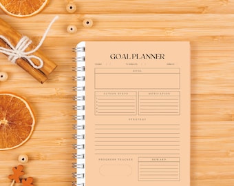 Printable goal planner, Make life planner, goal setting planner, 2023 goal planner, legend planner, best goal planner, digital download
