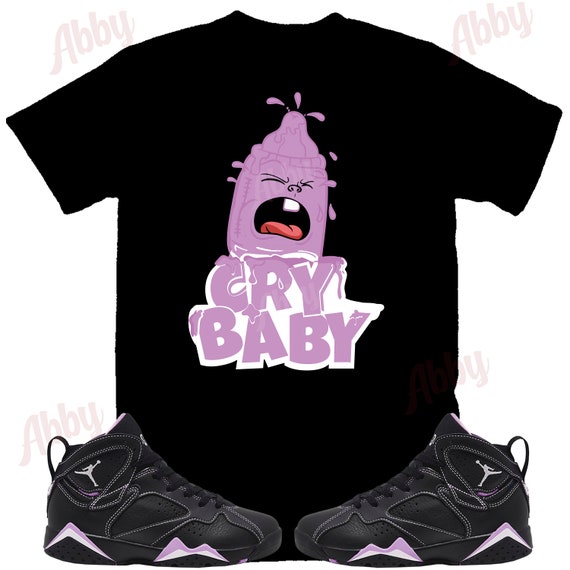 Cry Baby Shirt to Match Jordan Retro 7 