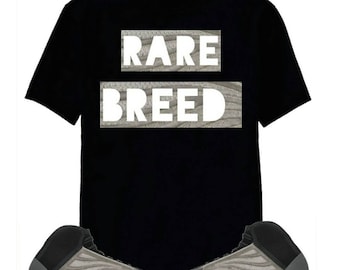 Rare Breed Black Sneaker Tee - Yeezy Quantum Barium