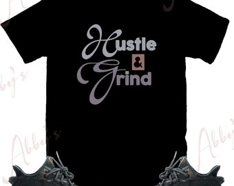 Hustle & Grind Shirt to Match Yeezy 350 MX Rock, Yeezy 350 Mx Rock Shirt, Yeezy 350 Mx Rock Sneaker Tee