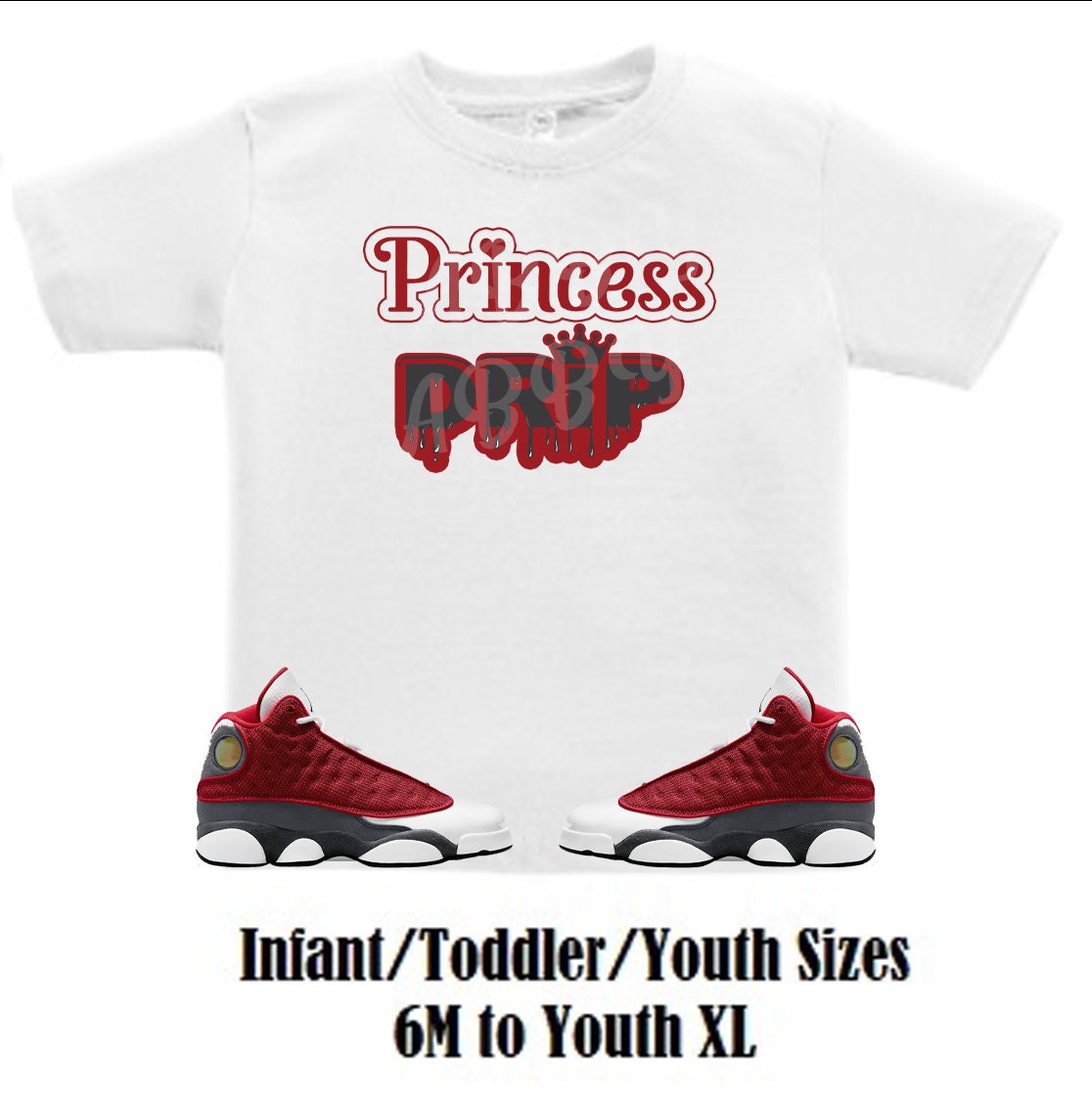 retro 13 red flint shirts