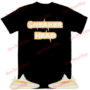 Sneaker Head Shirt to Match Yeezy 350 Light, Yeezy 350 Light Shirt, Yeezy 350 Light Sneaker Tee