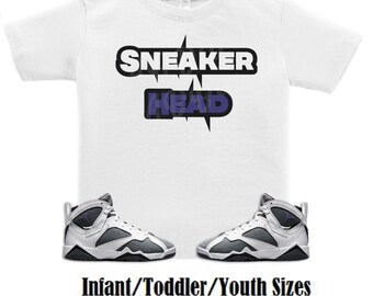 Sneaker Head Air Jordan Retro Flint Sneaker Tee, Retro Flint