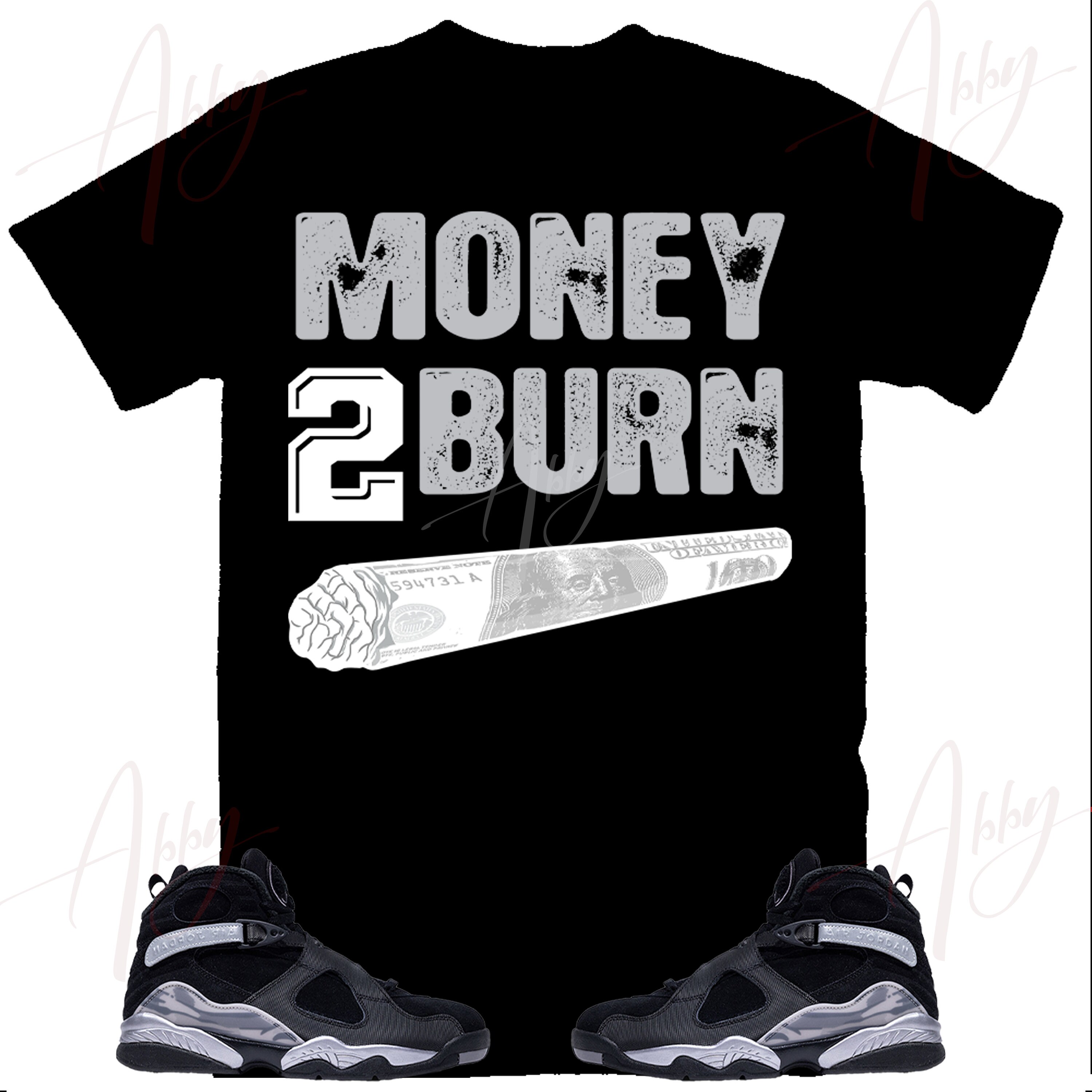 jordan 8 cool grey shirt