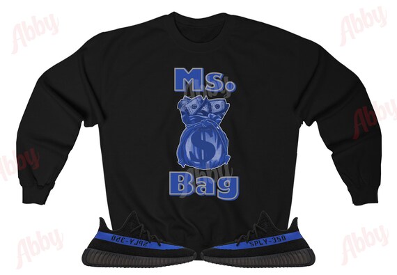 Ms. Bag Hoodie to Match Yeezy 350 Dazzling Blue Yeezy 350 - Etsy