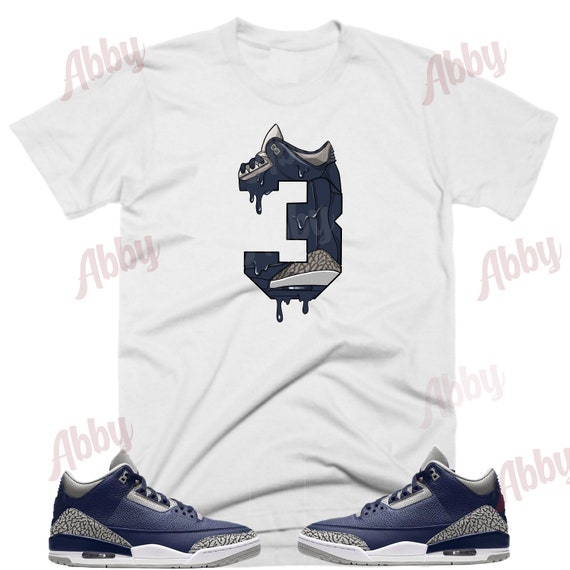 3 DRIP Air Jordan Retro 3 Georgetown 