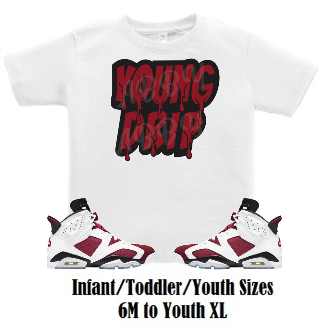 carmine 6s t shirt