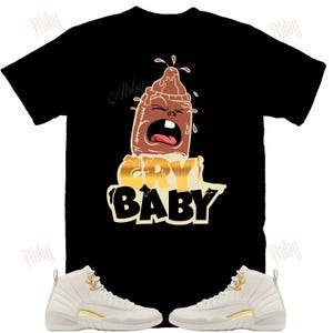 Cry Shirt to Match Jordan 12 Phantom, Retro 12 Phantom Shirt, 12 Phantom Sneaker Tee