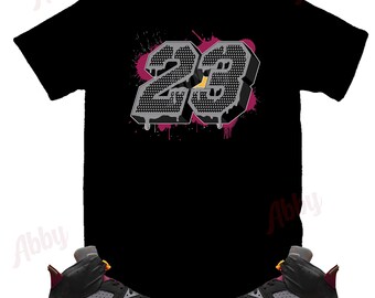 23 Shirt to Match Air Jordan 6 Bordeaux, Air Jordan 6 Bordeaux Shirt, Bordeaux Sneaker Tee