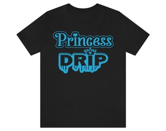 Princess Drip Shirt to Match Jordan Retro 13 University Blue, Retro 13 University Blue Shirt, University Blue Sneaker Tee
