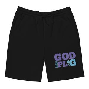 Spodenki God is the Plug pasujące do Jordan 8 Aqua, Retro 8 Aqua, Aqua 8s Sneaker Shorts