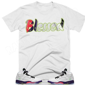 Air Jordan 5 Alternate BEL AIR - “Blessed” Sneaker TShirt