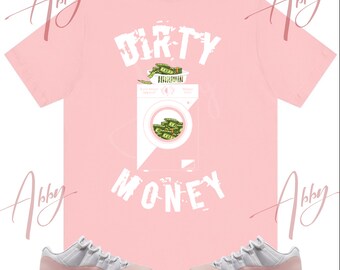 pink jordan 11 shirt