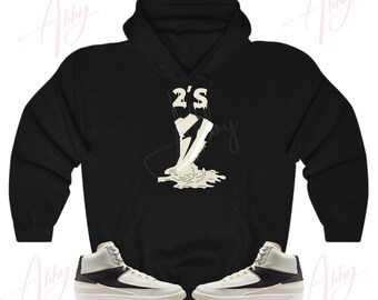 Shoe Dripping Hoodie to Match Retro 2 Sail Coconut Milk, Jordan 2 Sail Coconut Milk Hoodie, 2 Sail Coconut Milk Sneaker Hoodie