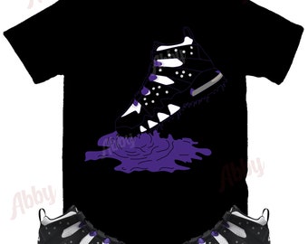 Shoe Dripping Shirt to Match Air Max CB 94 Pure Purple, Barkleys Pure Purple Shirt, Max CB 94 Pure Purple Sneaker Tee Shirt