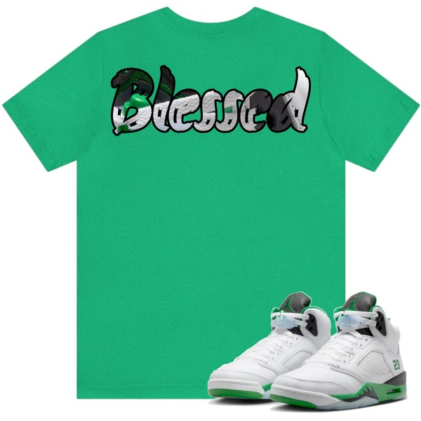 2P(2) T-Shirt Match Jordan 5 Lucky Green main image 1