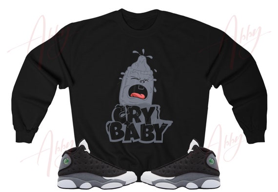 Cry Hoodie to Match Jordan Retro 13 Black Flint Retro 13 Black