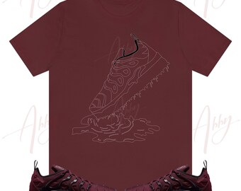 thumbnail interactive-video image 1 of RTP Dead Presidents White T-Shirt For Men – Fits Nike Air Vapormax Plus Lemon Lime Teal Sneaker Style 1 of 4