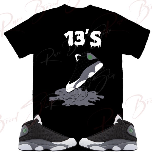 Rap - Jordan 13 Black Flint Match T-Shirt