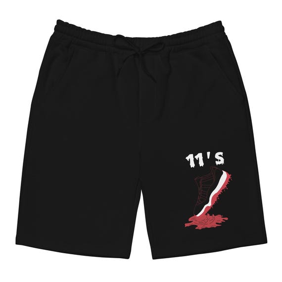 Shoe Dripping Shorts to Match Jordan 11 Low Bred, Retro 11 Low