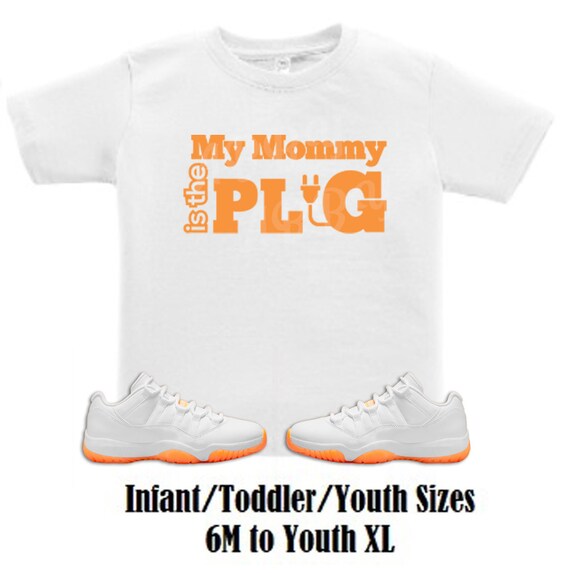 jordan 11 bright citrus shirt