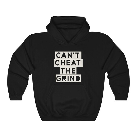 Can't Cheat The Grind Hoodie To Match Yeezy 350 Oreo, Yeezy 350 Oreo Hoodie, Yeezy 350 Oreo Sneaker Hoodie