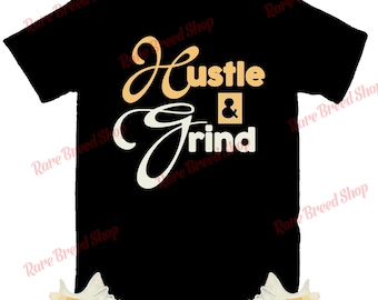 Hustle And Grind Shirt to Match Yeezy 350 Light, Yeezy 350 Light Shirt, Yeezy 350 Light Sneaker Tee