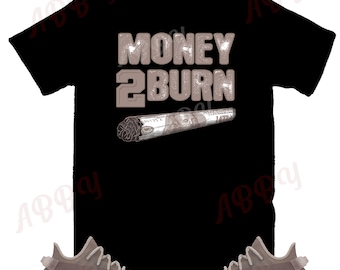 Money to burn Yeezy 350 Mono Mist Sneaker Tee, Yeezy 350 Mono Mist Shirt, Brown Mono Mist Tee