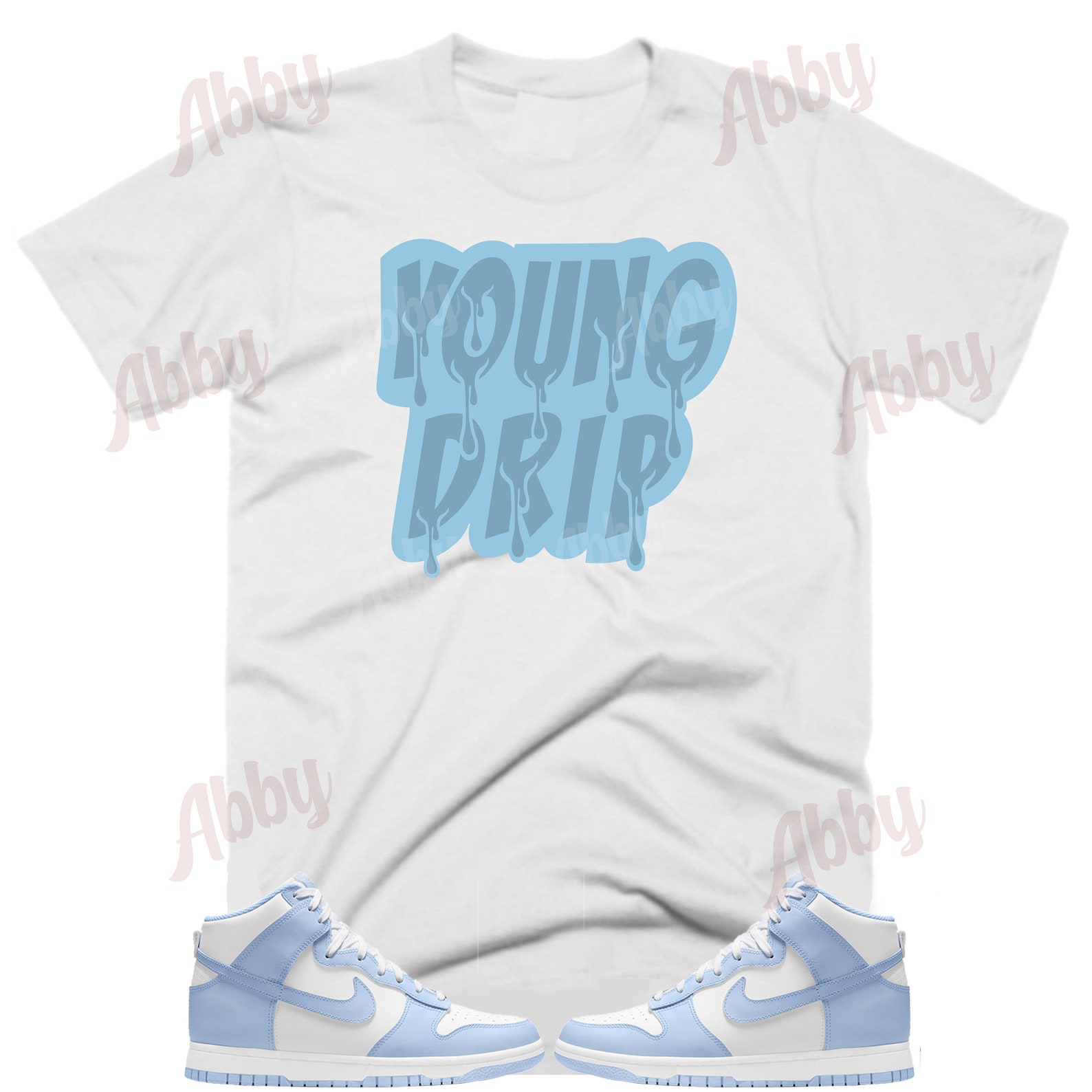 Young Drip Shirt to Match Nike Dunk Aluminum Sneaker Tee Nike Etsy UK