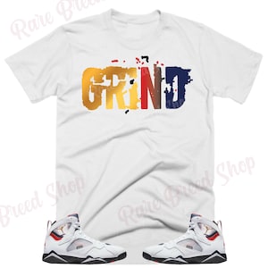 Grind Shirt to Match Jordan Retro 7 Paname, Retro 7 Paname Shirt, 7 Paname Sneaker Tee
