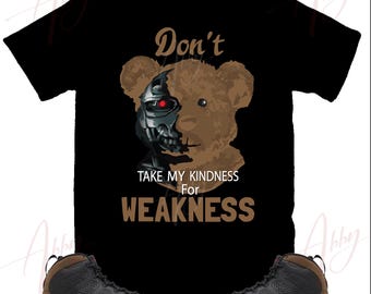 2 Face Bear Shirt to Match Jordan 9 Olive, Retro 9 Olive Shirt, Olive Sneaker Tee