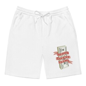 Blood Sweat Tears Shorts to Match Retro 13 Dune Red, Jordan 13 Dune Red Shorts, Dune Red 13s Sneaker Shorts