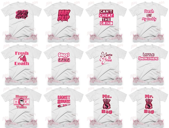 Money to Burn Air Jordan Retro 12 Arctic Punch Sneaker Tee, Retro