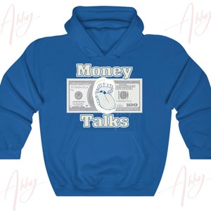 Money Talks Hoodie to Match Dunks &quot;Gardenia&quot;, Dunks Gardenia Hoodie, Dunks Gardenia Sneaker Hoodie