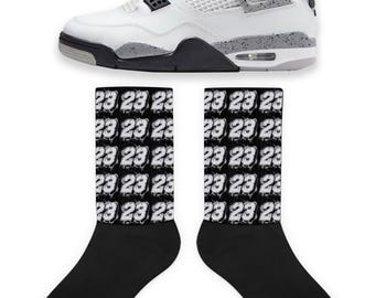jordan 4 cement socks