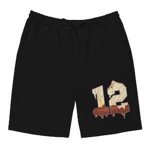 12 Shorts to Match Jordan 12 Phantom, Retro 12 Phantom Shorts, 12 Phantom Sneaker Shorts