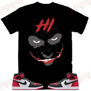 Joker Shirt to Match Jordan 1 Ruby, Retro 1 Ruby Shirt, Ruby 1s Sneaker Tee