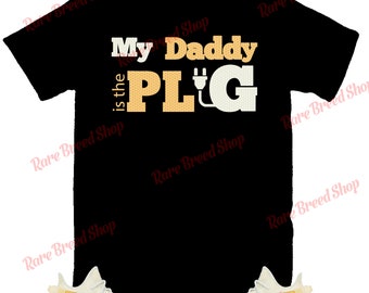 My Daddy Is The Plug Shirt to Match Yeezy 350 Light, Yeezy 350 Light Shirt, Yeezy 350 Light Sneaker Tee