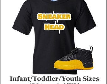 Jordan 12 University Gold Shirt - Etsy