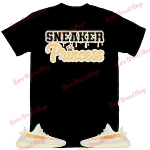 Sneaker Princess Shirt to Match Yeezy 350 Light, Yeezy 350 Light Shirt, Yeezy 350 Light Sneaker Tee