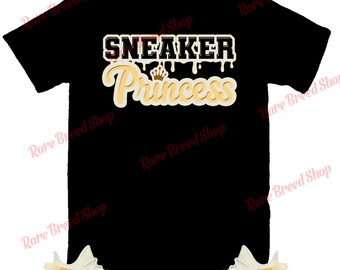 Sneaker Princess Shirt to Match Yeezy 350 Light, Yeezy 350 Light Shirt, Yeezy 350 Light Sneaker Tee